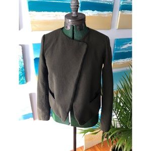 Vince High Double Closure Jacket